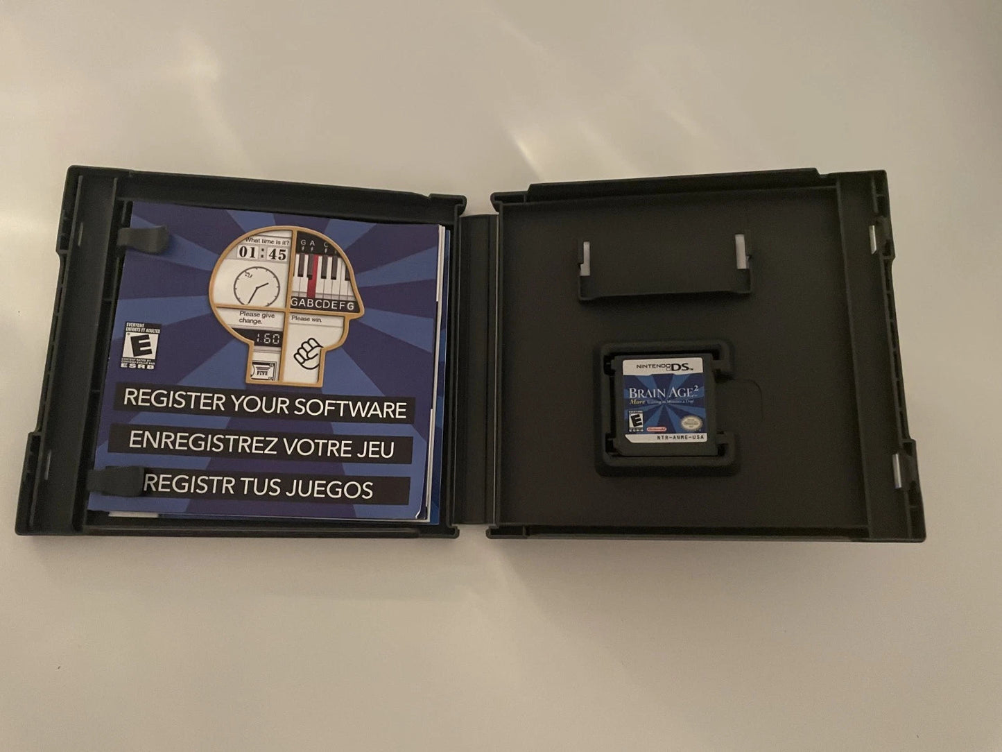 Brain Age 2: More Training in Minutes a Day! (Nintendo DS, 2007) Complete CIB