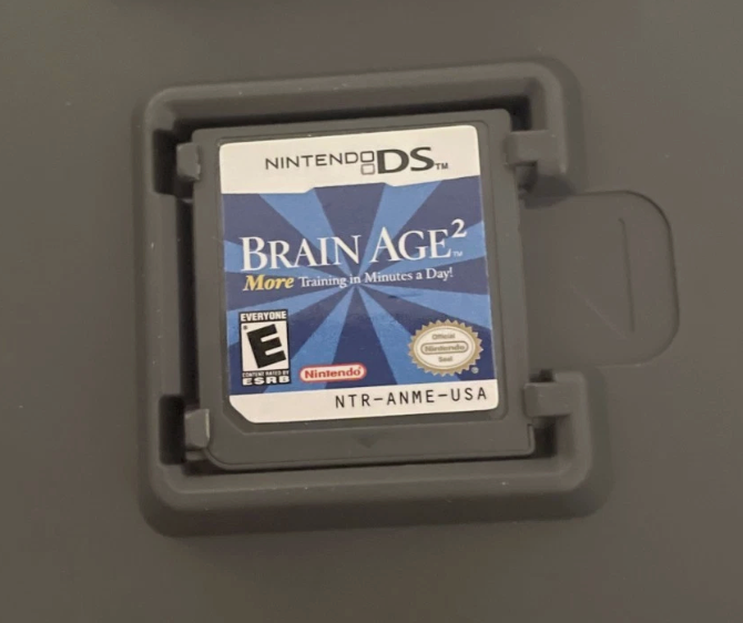 Brain Age 2: More Training in Minutes a Day! (Nintendo DS, 2007) Complete CIB